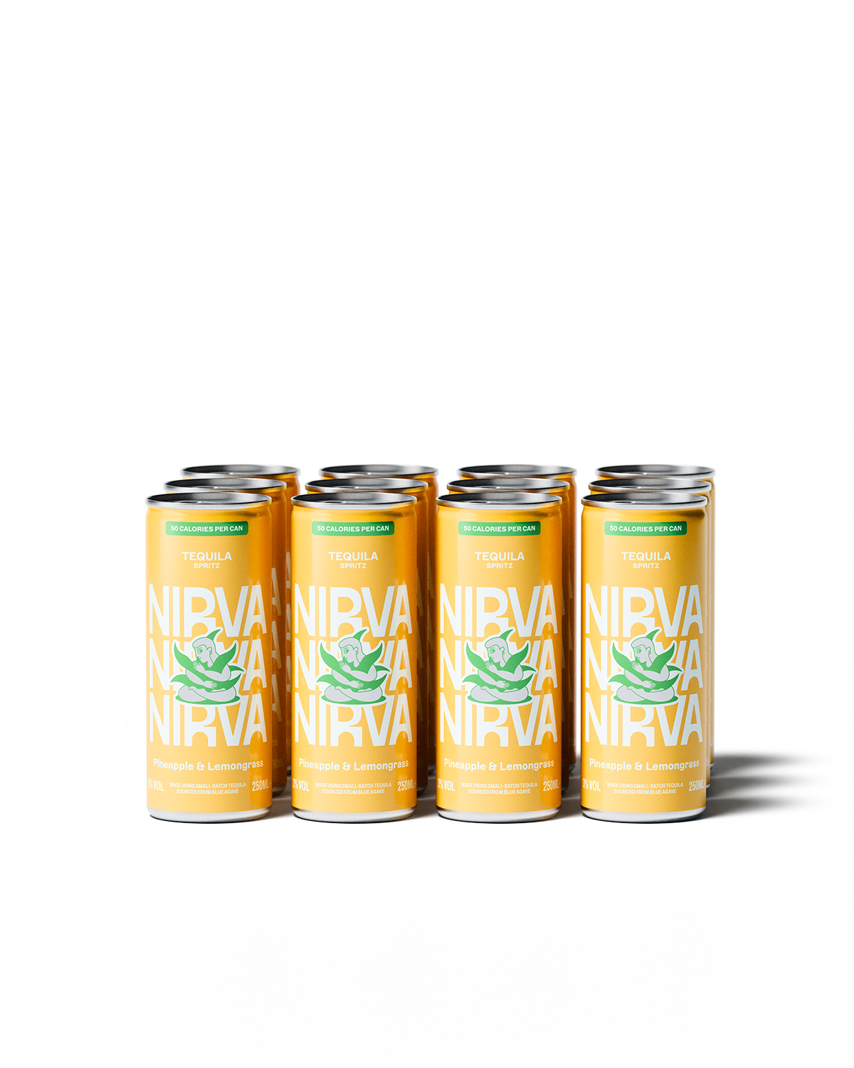 Pineapple & Lemongrass Tequila Spritz 12x250ml