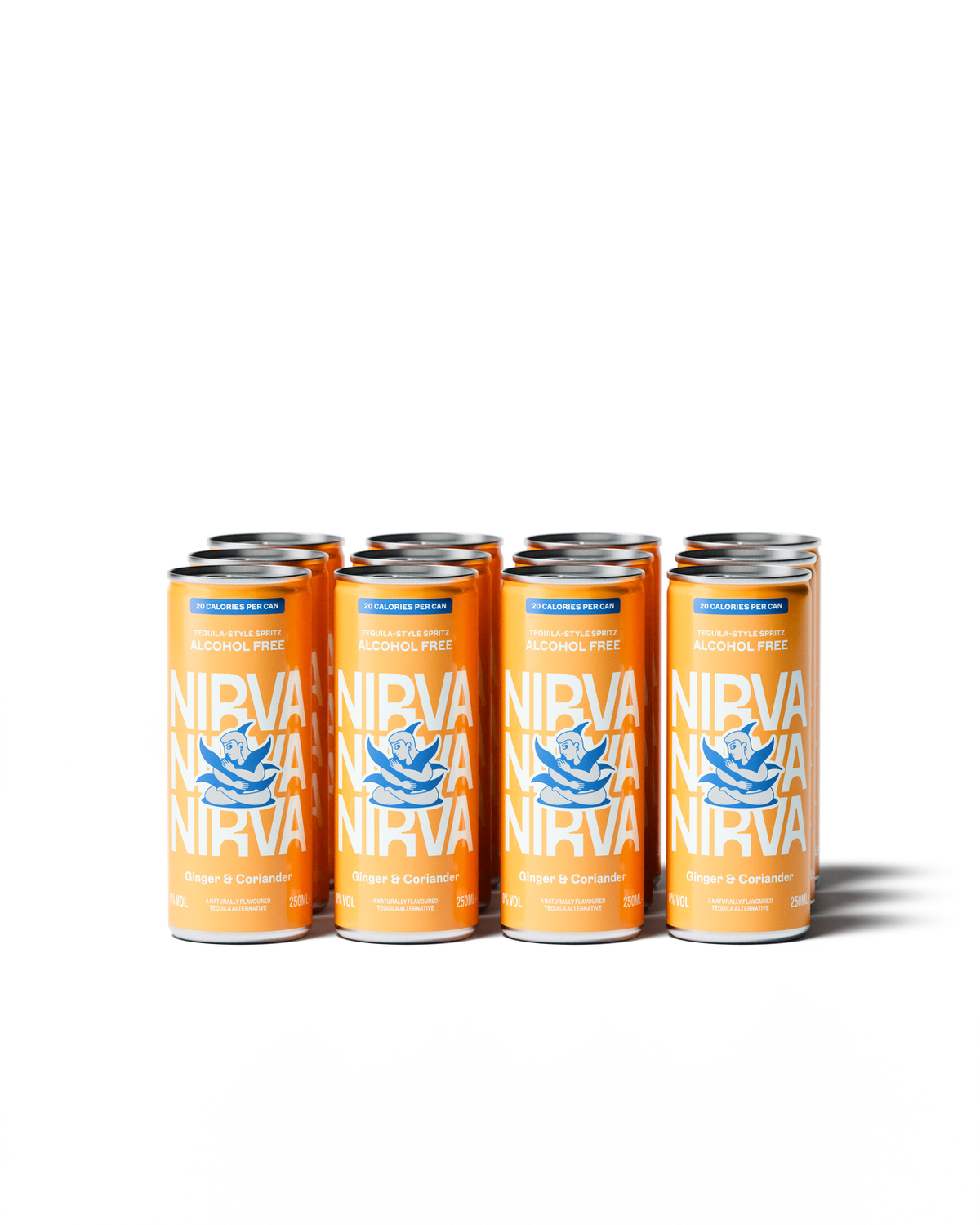 Ginger & Coriander Alcohol Free Tequila 12x250ml